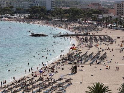 Playa de Magaluf (Mallorca).