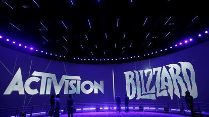Instalación de Activision Blizzard en una imagen de archivo de una exposición tecnológica en Los Ángeles.