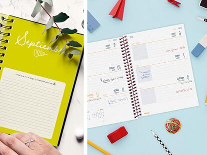 Agendas escolares con diseños originales, resistentes y prácticas.