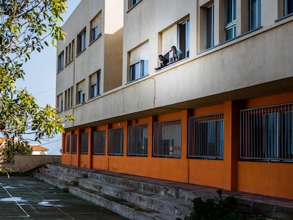 Centro de acogida de menores en El Hierro, donde actualmente reside una mayoría de adultos.