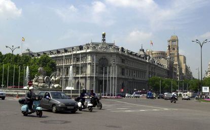 La sede central del Banco de Espa&ntilde;a en Madrid