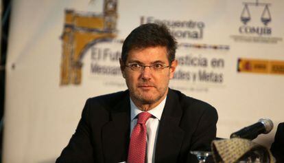 Rafael Catal&aacute;, ministro de Justicia de Espa&ntilde;a