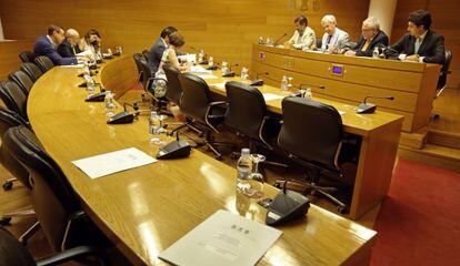 Solo los diputados del PP asistieron este lunes a la comisi&oacute;n sobre el Estatut.