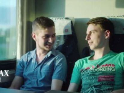 Max y Nick, dos activistas rusos que luchan por los derechos de los homosexuales, llegan a Madrid para la celebración del World Pride