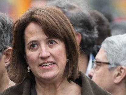 La presidenta de l'ANC, Elisenda Paluzie.