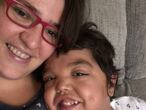 Vanessa y su hijo.