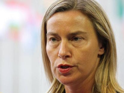 La jefa de la diplomacia europea, Federica Mogherini. EFE/Archivo