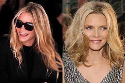Las gemelas Olsen, llegada la cincuentena, podrían parecerse mucho a Michelle Pfeiffer. Aunque, teniendo en cuenta que Mary-Kate y Ashley siempre han aparentado diez años más, es posible que alcancen a Michelle más pronto que tarde.
