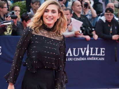 Julie Gayet, a su llegada al Festival de Deauville.