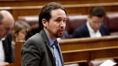 El líder de Podemos, Pablo Iglesias.