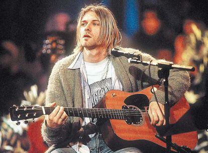 El exl&iacute;der de Nirvana, Kurt Cobain.