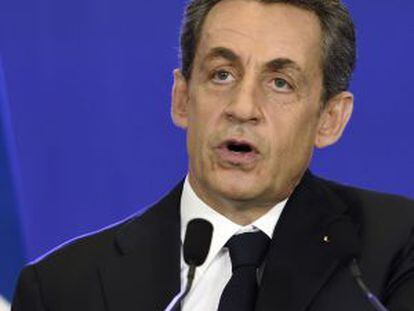 Nicolas Sarkozy, el pasado 29 de marzo en París.