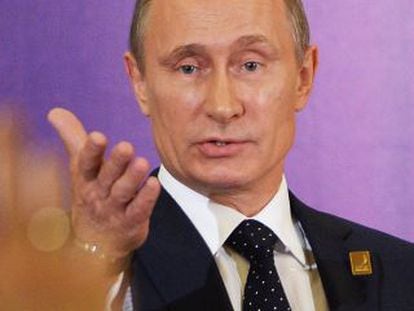 Vladimir Putin, presidente ruso.