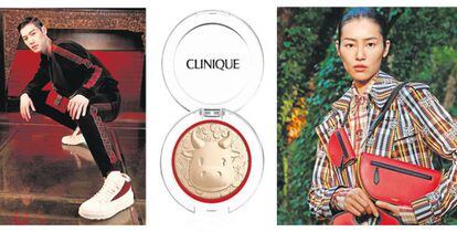 Campaña de Fendi por el Año Nuevo chino, iluminador de Clinique y la colección de Burberry.