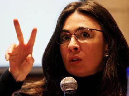 La relatora saliente de la CIDH Catalina Botero.