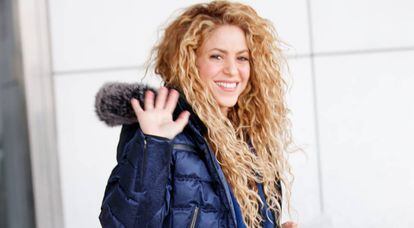 Shakira en Nueva York el pasado diciembre.
