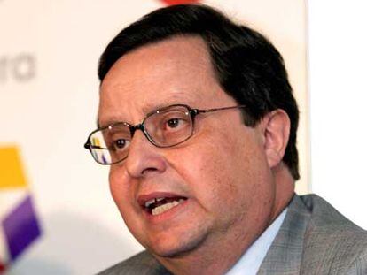 Soriano, en 2005, cuando era director de Telemadrid.