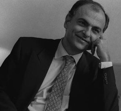 Luis Carlos Croissier, presidente de la Comisión Nacional del Mercado de Valores en 1993.