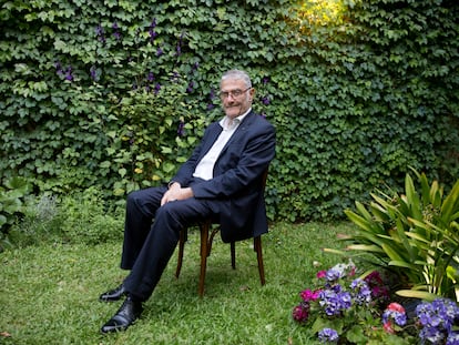 El físico francés Serge Haroche, durante una entrevista en un hotel de Buenos Aires, el viernes 21 de octubre.