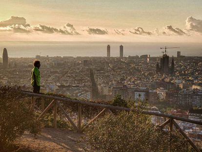 La ciutat de Barcelona des del Carmel, un dels escenaris de les novel·les de Juan Marsé. 