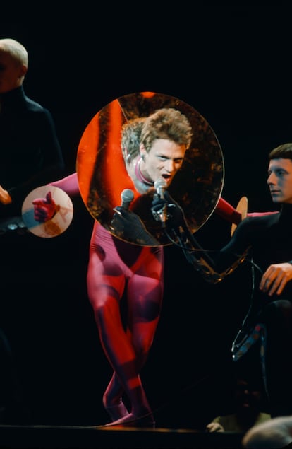 Jobriath durante un concierto emitido en la NBC en 1974.