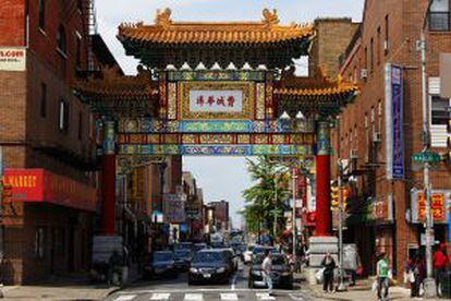 Barrio de Chinatown, en FIladelfia.