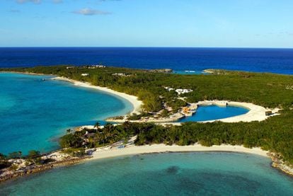 Una isla de las Bahamas, país considerado paraíso fiscal.