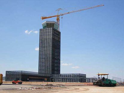 Terminal en construcción del futuro aeropuerto Madrid Sur, en Ciudad Real.