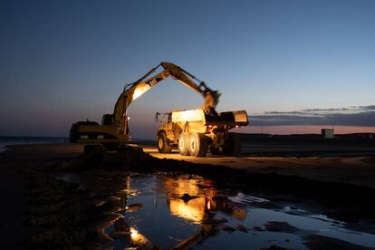 Un momento de las obras