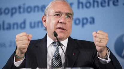 El secretario general de la OCDE, Ángel Gurría.