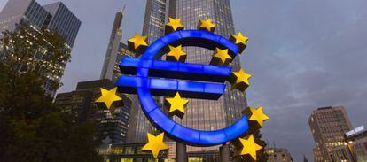 Sede del Banco Central Europeo, en Fráncfort.