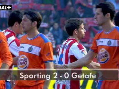 Sporting 2 - Getafe 0