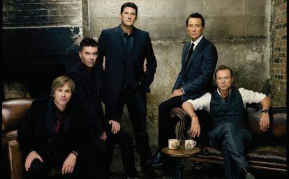 El quinteto brit&aacute;nico Spandau Ballet act&uacute;a en madrid el jueves.