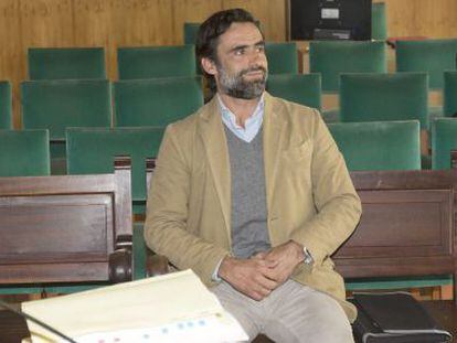 José María Ruiz Mateos Rivero, hijo del empresario, en el juicio.