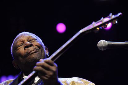 B.B. King, en  2011 en Montreux.