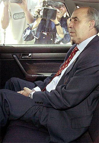 El ex general Enrique Rodríguez Galindo, en agosto de 2002.