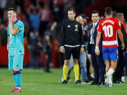 El conjunto de Valverde, incluso con la entrada de Messi, no da pie con bola y ofrece de nuevo una pésima imagen como visitante