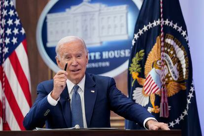 El presidente de EE UU, Joe Biden, este martes en Washington.