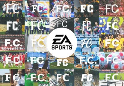 Promotional image of the new EA SPORTS FC™ that Electronic Arts will launch in 2023