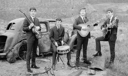 The Beatles, en una foto promocional en los a&ntilde;os sesenta. 