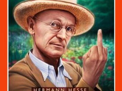 La portada del 'Der Spiegel', dedicada al 50º aniversario de la muerte de Hermann Hesse.