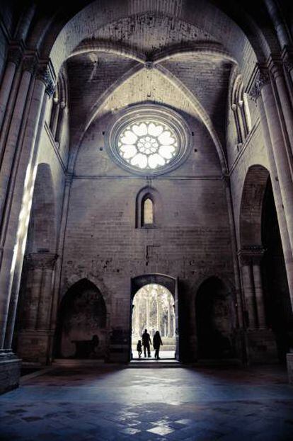Interior de la catedral de la Seu Vella (Lleida).