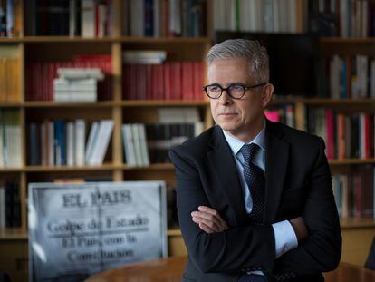 Javier Moreno en la Escuela de Periodismo UAM-EL PAÍS.