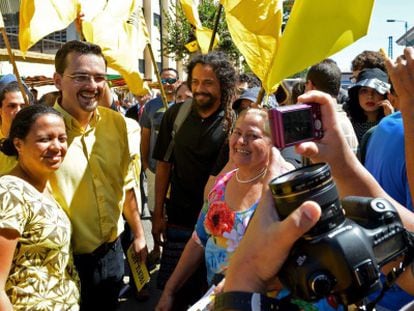 Jose Maria Villalta es el candidato de la izquierda.
