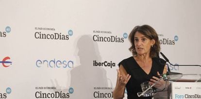 Teresa Ribera, vicepresidenta cuarta y ministra para la Transición Ecológica.