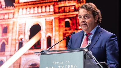 Rafael García Garrido, en la gala de presentación de los carteles de la pasada Feria de San Isidro.