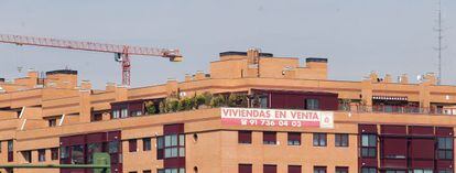 Una promoción de viviendas en Madrid.