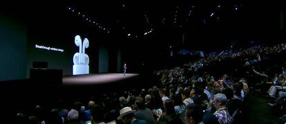 Keynote de Apple de 2016.