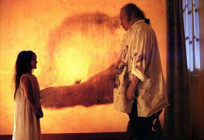 Fotograma de la película 'Goya en Burdeos', de 1999, que protagonizó Francisco Rabal.