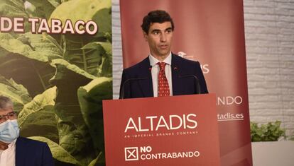 Jon Fernández de Barrena, presidente de Altadis.